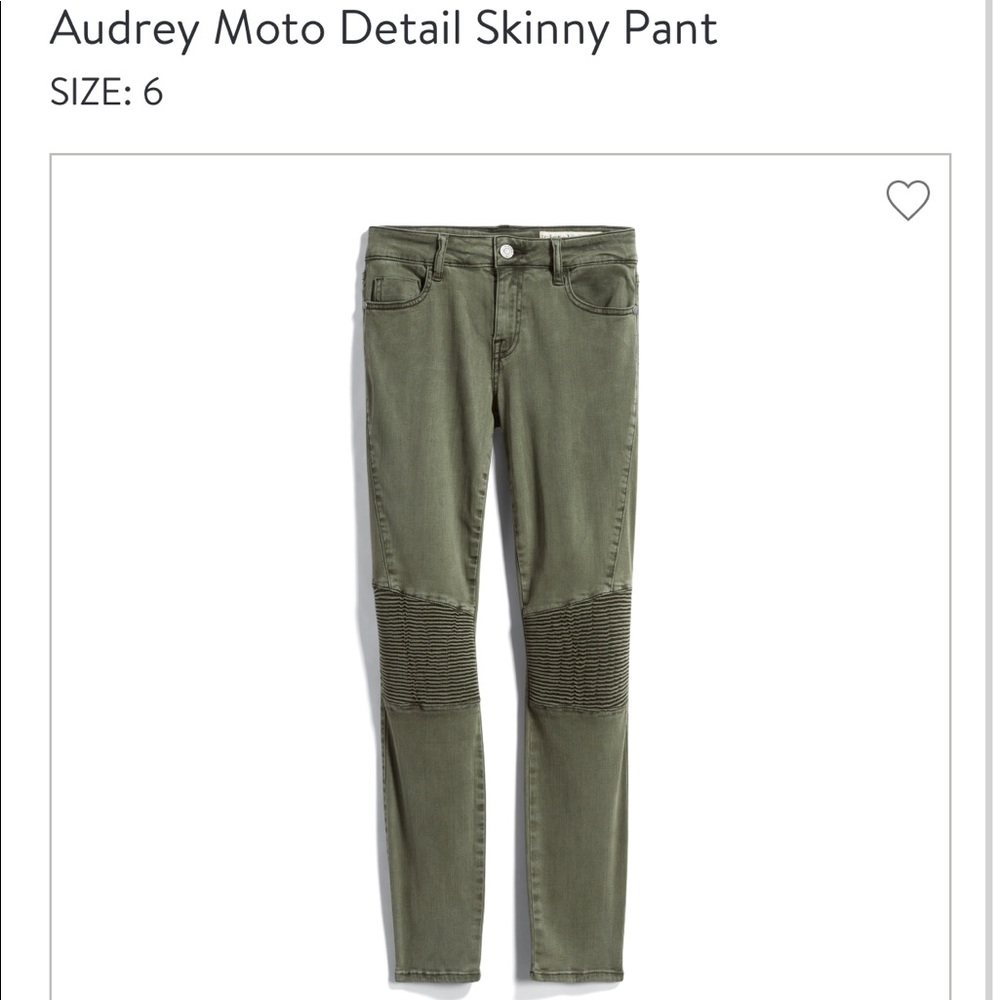 Pistola Audrey Moto Jeans Stretch 28 Stitch Fix